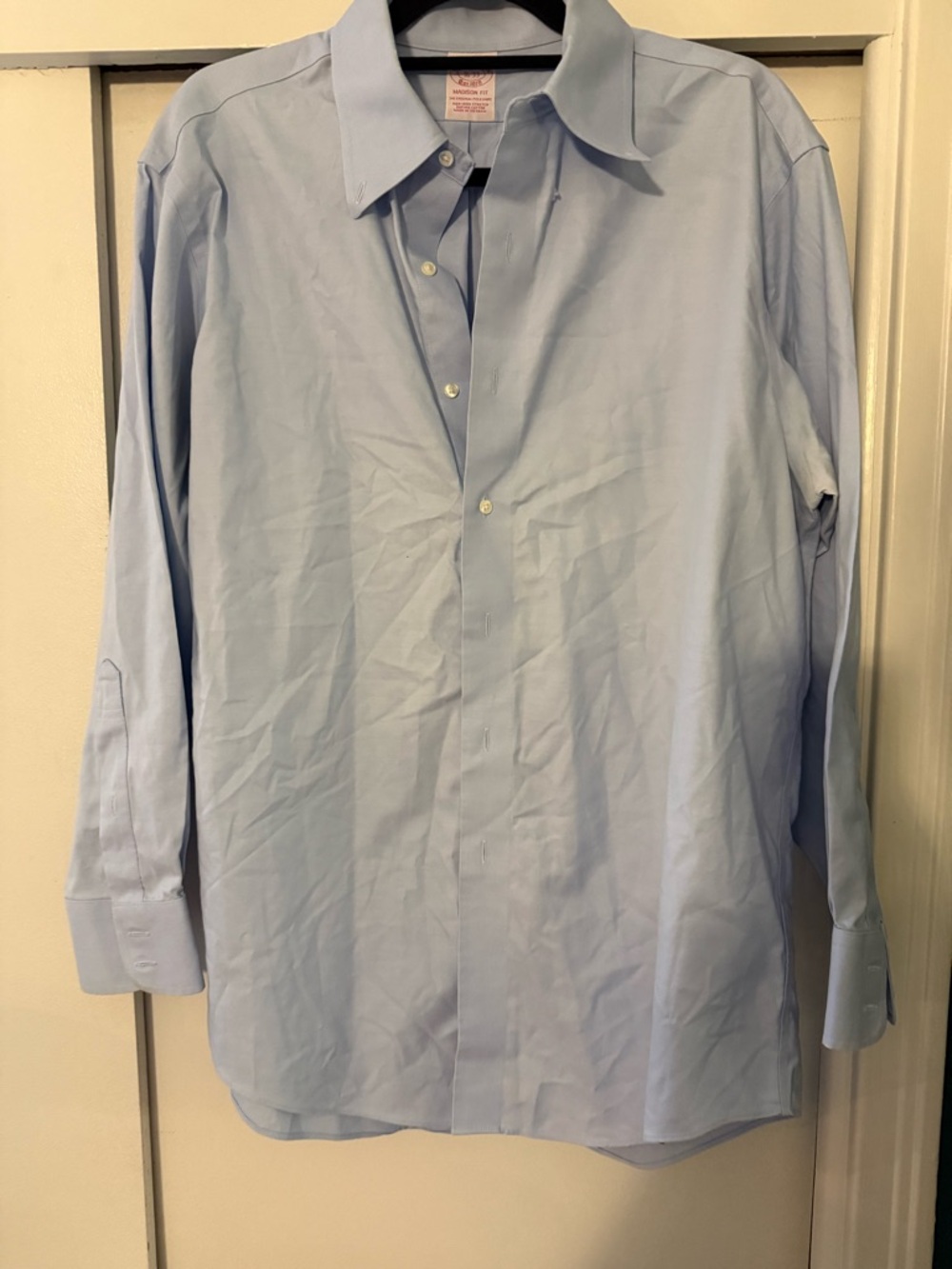Brooks Brothers Light Blue Dress Shirt - Classic Point Collar